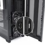 Montech Sky One Lite Mesh ARGB (ATX) Mid Tower Cabinet (Black) - Image 4