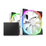 NZXT Aer RGB 2 140mm Cabinet Fan Kit (Twin Pack) - White