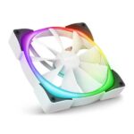 NZXT Aer RGB 2 White 140mm Cabinet Fan Kit Twin Pack 3