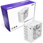 NZXT C1000 Gold ATX 3.1 Fully Modular Low-Noise PC Gaming Power Supply (White) - Image 2