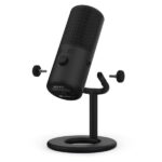 NZXT Capsule Mini Small Cardioid USB Gaming Microphone (Black) - Image 2