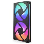 NZXT F240 RGB CORE RF-U24HF-B1 240mm RGB LED Single-Frame RGB Fan (Black) - Image 2