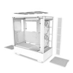 NZXT H5 Elite E ATX Mid Tower Cabinet White 4