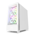 NZXT H5 Elite E ATX Mid Tower Cabinet White 5