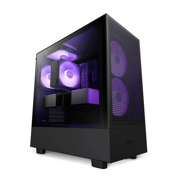 NZXT H5 Flow RGB (ATX) Mid Tower Cabinet (Black)