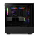 NZXT H5 Flow RGB (ATX) Mid Tower Cabinet (Black) - Image 3