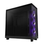 NZXT H6 Flow RGB (ATX) Mid Tower Cabinet (Black) - Image 2