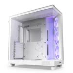 NZXT H6 Flow RGB (ATX) Mid Tower Cabinet (White) - Image 2