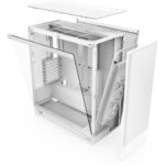 NZXT H7 Flow (2024) ATX Mid Tower Airflow Cabinet (White) - Image 7