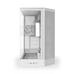 NZXT H9 Flow (2025) Dual Chamber Mid Tower ATX Airflow Cabinet (White) - Image 2