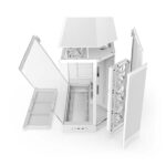 NZXT H9 Flow (2025) Dual Chamber Mid Tower ATX Airflow Cabinet (White) - Image 6