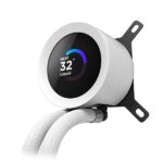 NZXT Kraken Plus 360 RGB 360mm AIO Liquid Cooler With 1.54″ LCD (White) - Image 2