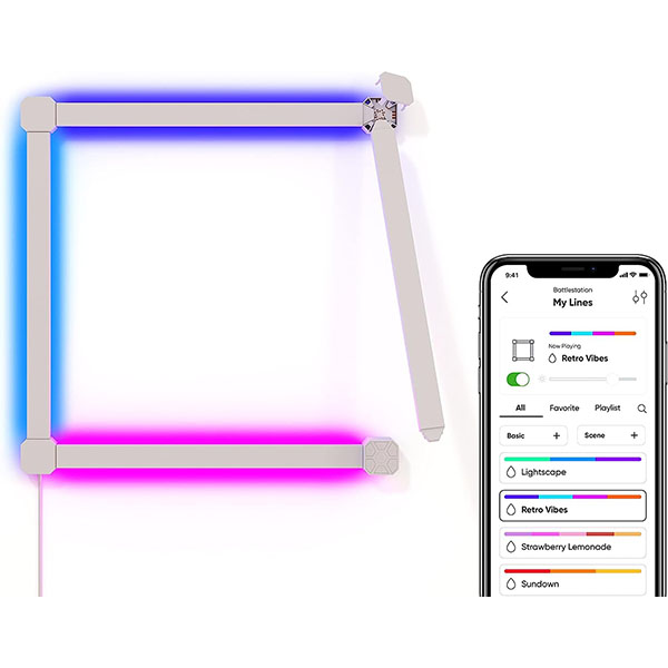 Nanoleaf lines 4p