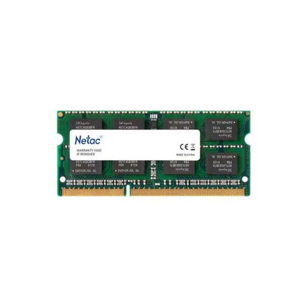 Netac Basic 8GB DDR3L 1600MHz CL-11 SODIMM Laptop RAM (NTBSD3N16SP-08)