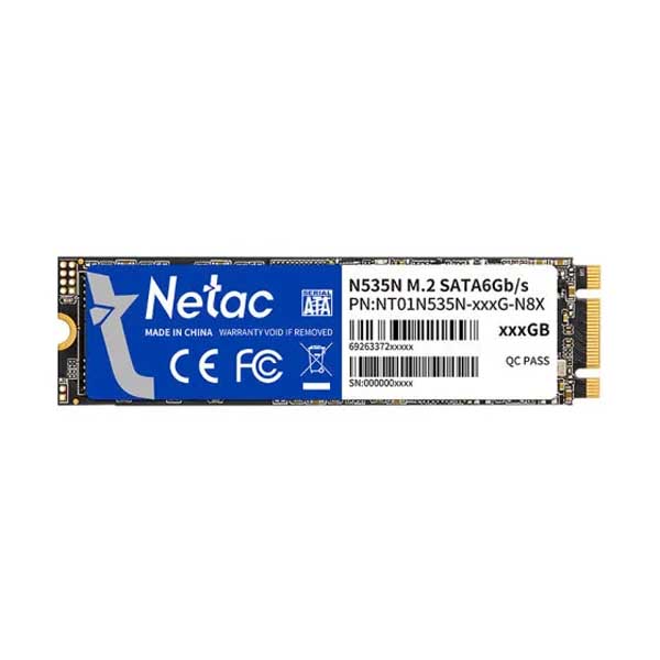 Netac N535N 1TB M.2 SATA III 6GB/s NVMe SSD (NT01N535N-001T-N8X)