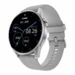 Noise Fit Crew 1.38" Display Metallic Finish Smartwatch (Silver Grey)