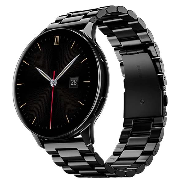 Noise Vortex Plus 1.46” AMOLED Display Smart Watch (Elite Black)