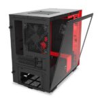Nzxt H210 Matte Black Red 4 1