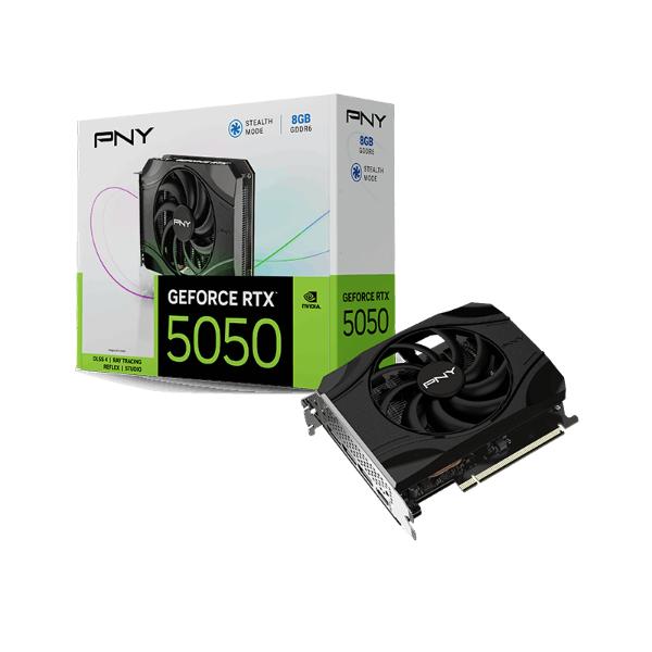 PNY GeForce RTX 5050 Single Fan Graphics Card