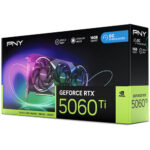 PNY NVIDIA GeForce RTX 5060 Ti 16GB EPIC-X RGB OC Triple Fan