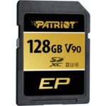 Patriot V90 128GB UHS-II SDXC U3 Class 10 Memory Card