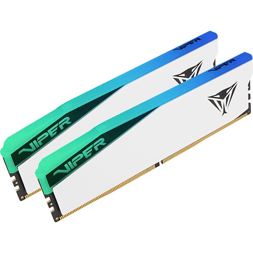 Patriot 32GB (2 x 16GB) Viper Elite 5 DDR5 7000 MHz Memory DIMM Kit (White)