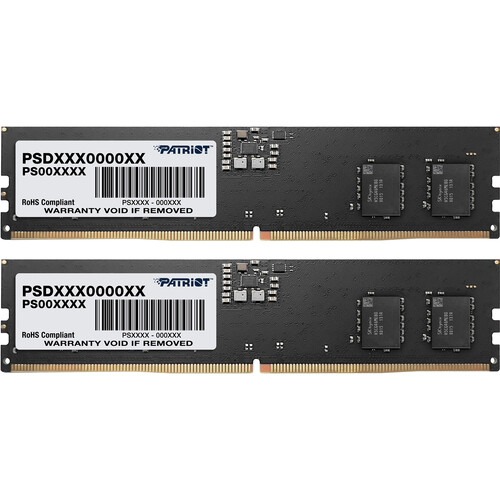 Patriot 32GB Signature Series 5600 MHz DDR5 UDIMM Kit (2 x 16GB)
