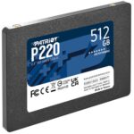 Patriot 512 GB P220 2.5" SATA III Read Speed 550MB/s Internal (SSD) Solid State Drive, 5 Year Warranty - Image 2