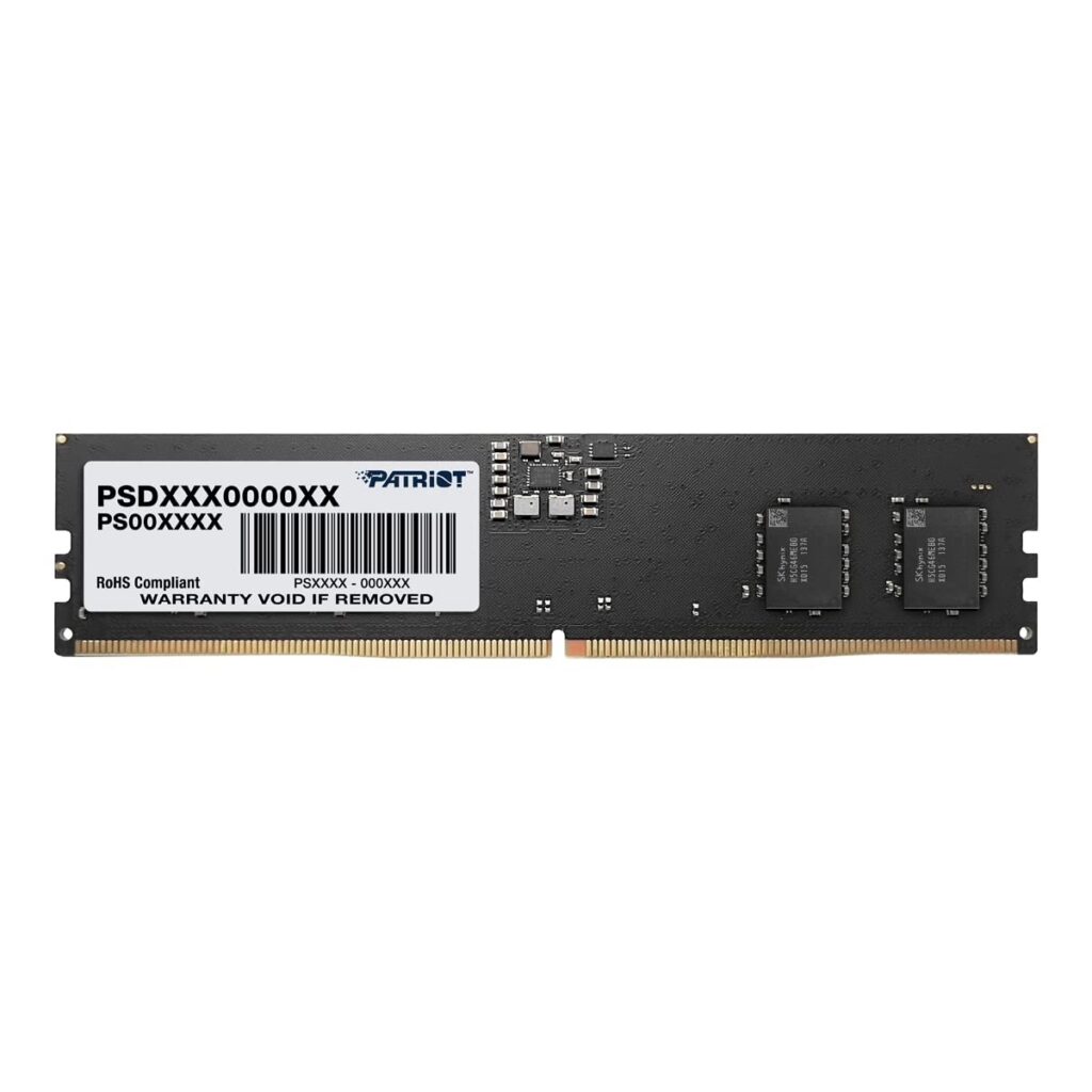 Patriot Memory Signature Series 32GB RAM (1x32GB) 4800MHz DDR5 CL40 Gaming Desktop Memory RAM