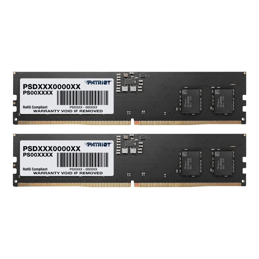 Patriot Signature Line Series DDR5 16GB (2 x 8GB) 4800MHz UDIMM Kit