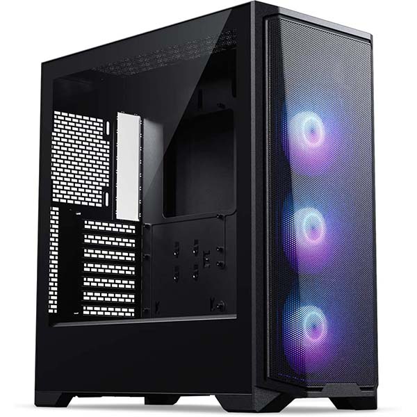 Phanteks Eclipse G370A E-ATX mid-tower Gaming Cabinet (Black)