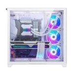 Phanteks MagniumGear Neo Qube 2 Infinity Mirror DRGB E ATX Mid Tower Cabinet White 5 1