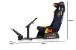 Playseat Evolution PRO Racing Seat RER.00308 (Red Bull Racing Esports) - Image 2