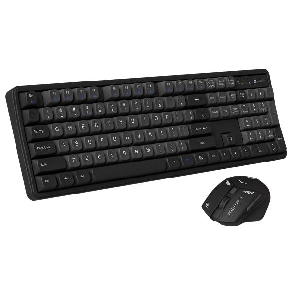 Portronics Key9 Combo Wireless Keyboard and Mouse Set with Ergonomic Mouse