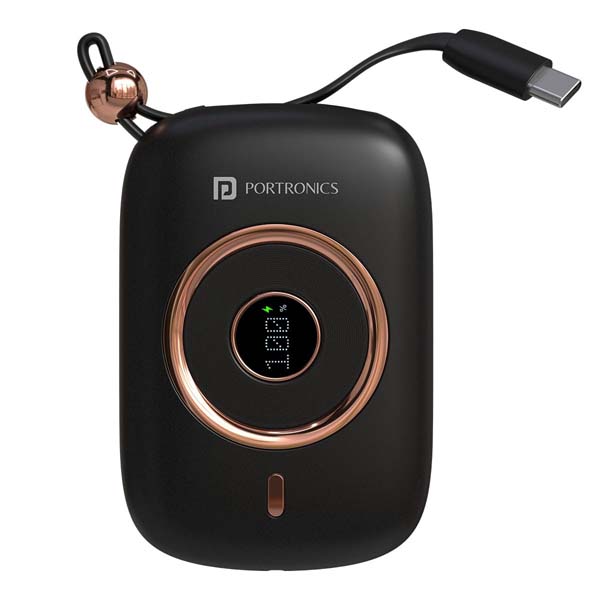 Portronics Power Shutter Pro 35W 10000mAh SuperFast Charging Wired Powerbank