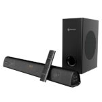 Portronics Pure Sound 106 120W Bluetooth Soundbar with Wired Subwoofer for Deep Bass