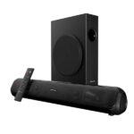 Portronics Pure Sound Pro X 80W Bluetooth Soundbar with Wired Subwoofer for Deep Bass