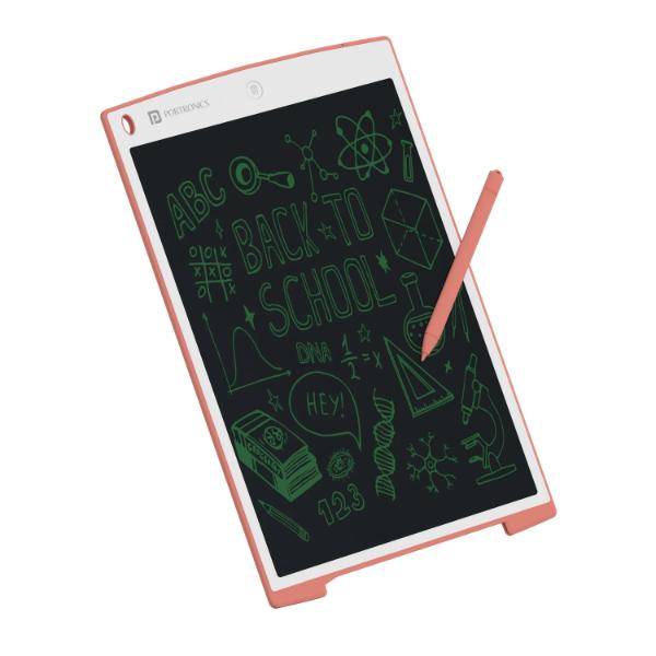Portronics Ruffpad 12M Re-Writable LCD Writing Pad 30.4cm (12 inch)