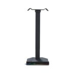 RAPOO VH10 RGB Backlit Gaming Headset Stand Sound-Controlled Rhythm Light Headphone Holder with USB2.0, 3.5mm, USB-C Interface - Image 2