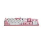 Rapoo V500PRO Mechanical Gaming Keyboard (Pink and White) - Image 3