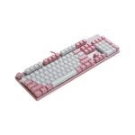 Rapoo V500PRO Mechanical Gaming Keyboard (Pink and White) - Image 2