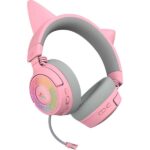 Razer Kraken Kitty V3 Pro Wireless RGB Gaming Headset (Pink Quartz) - Image 2