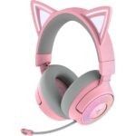 Razer Kraken Kitty V3 Pro Wireless RGB Gaming Headset (Pink Quartz) - Image 3