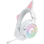 Razer Kraken Kitty V3 Pro Wireless RGB Gaming Headset (White)