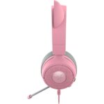 Razer Kraken Kitty V3 X Wired Gaming Headphone (Quartz Pink) - Image 3