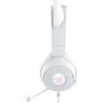 Razer Kraken Kitty V3 X Wired Gaming Headphone (White) - Image 3