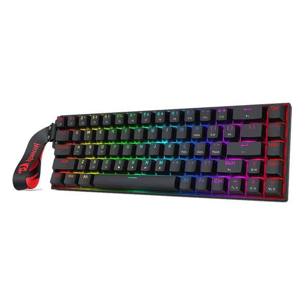 Redragon Castor Magnetic K631 68 Keys Wired Mechanical Keyboard with Strap (Magnetic Switch)