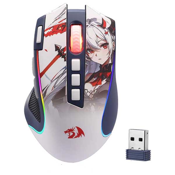 Redragon Predator Pro M612 Pro - RGB Wireless Mouse (Anime)