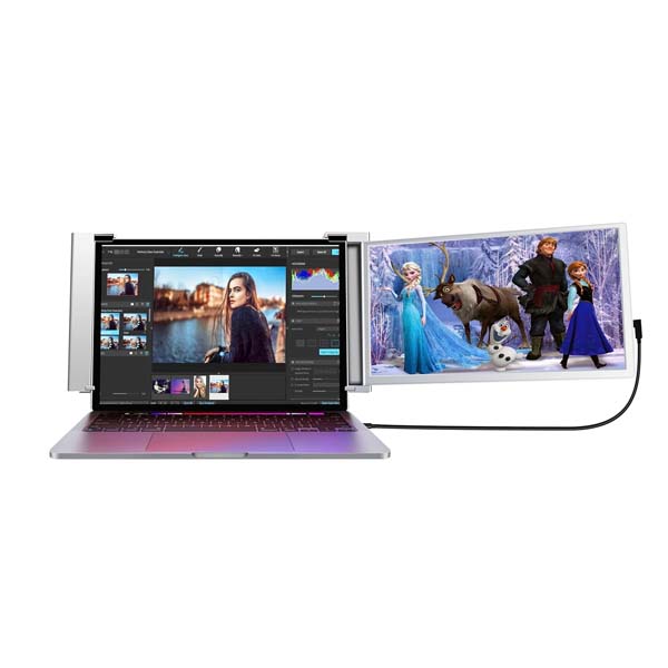 Riitek 14” Full HD IPS 1080P Dual-Monitor Portable Monitor Screen Extender