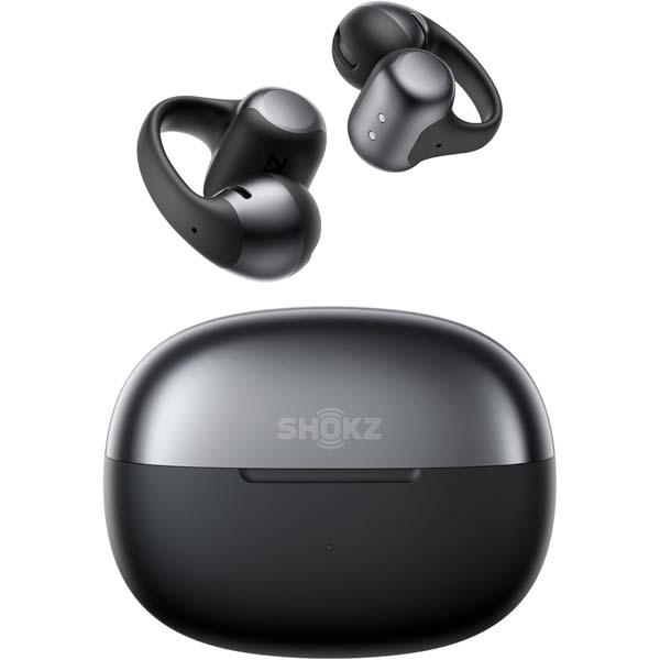 SHOKZ OpenDots ONE Open-Ear Headphones (Black)